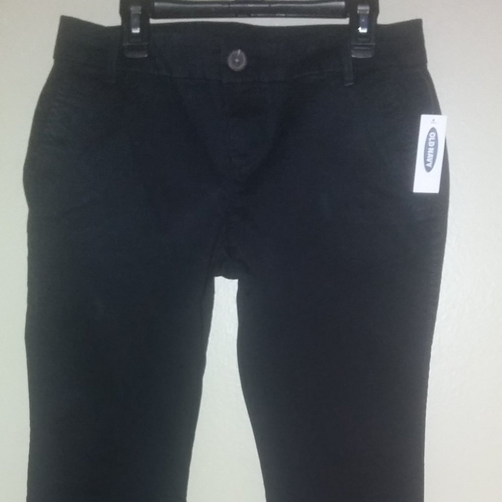 New Old Navy Boot-Cut Khaki Pants